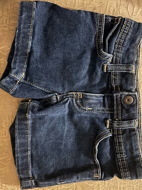 Faded Glory Dark Blue Denim Kids Shorts